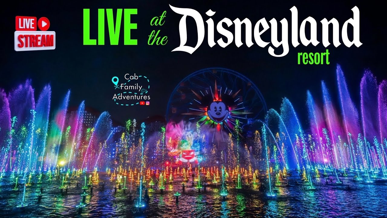 🔴 PART 2 - LIVE at the DISNEYLAND resort! Monday Night Stream! California Adventure, 70th