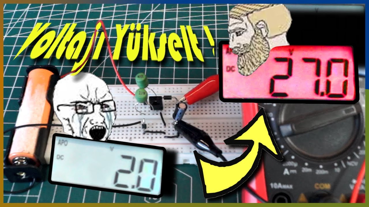 1.5 Dakikada Voltaj Reg&uuml;lat&ouml;r&uuml; Yapımı!