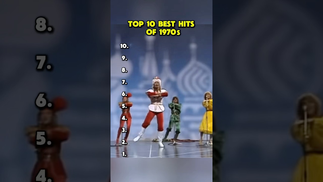 Top 10 best hits from 1970&rsquo;s #flashback #70s #music