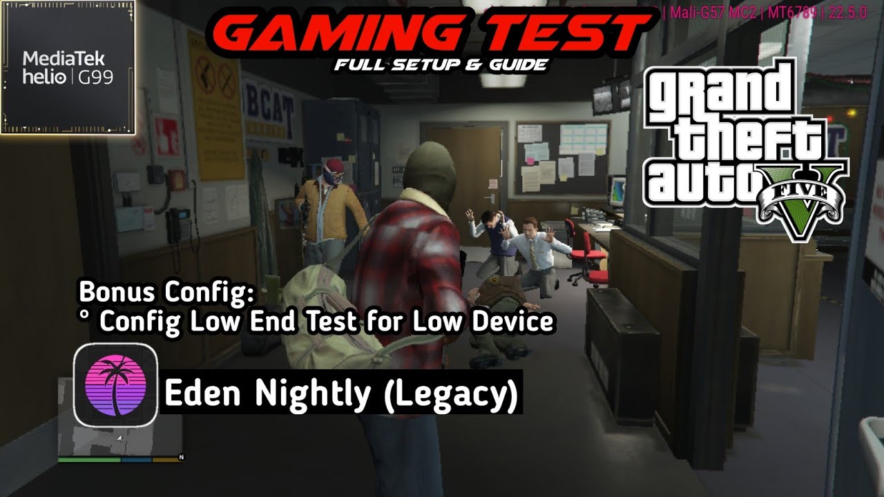 GTA V (Switch) | Полная настройка и руководство | Конфиг для слабых ПК | Eden Nightly | Mediatek ...