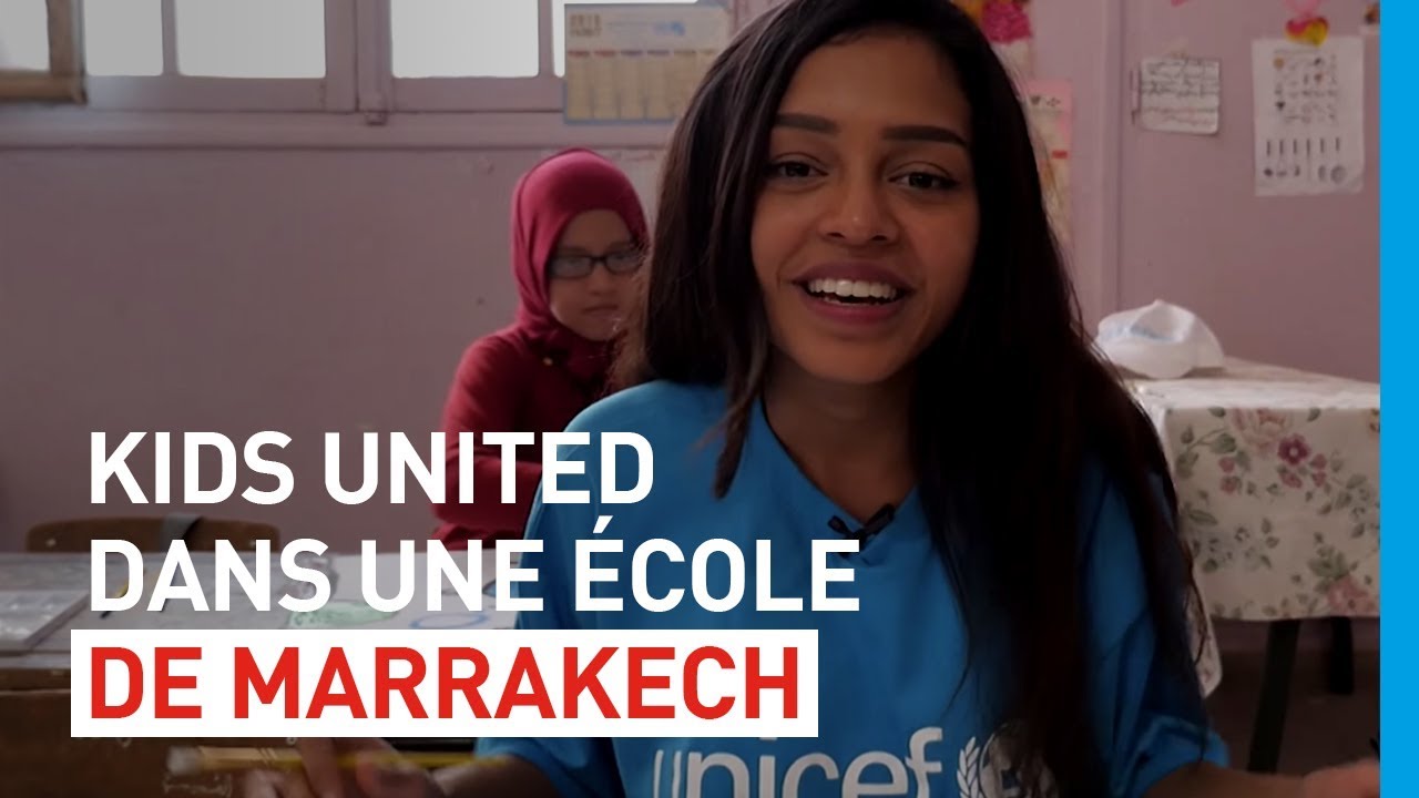 Avec les KIDS UNITED au Maroc (programme UNICEF de lutte contre la violence)