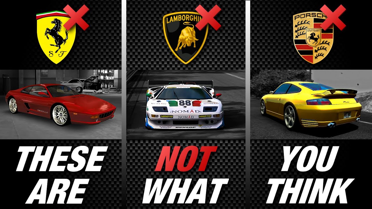 How Racing Games Include Cars They Shouldn’t Be Able To