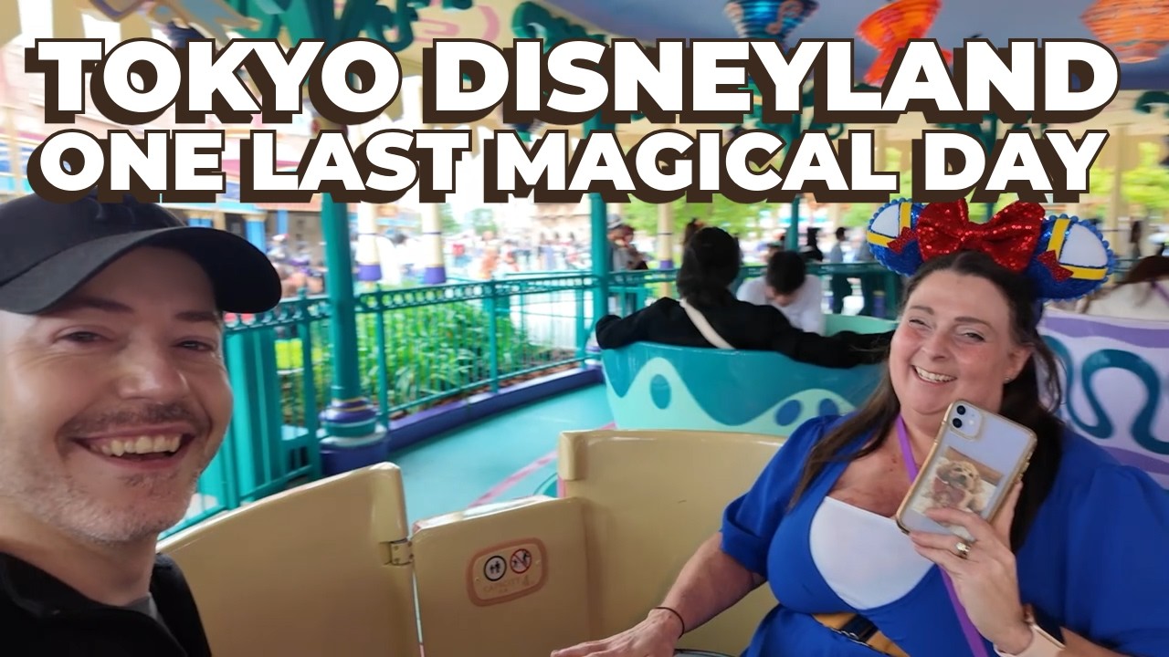 Saying Goodbye to Tokyo Disneyland! 🎢💖 (Final Day Vlog)