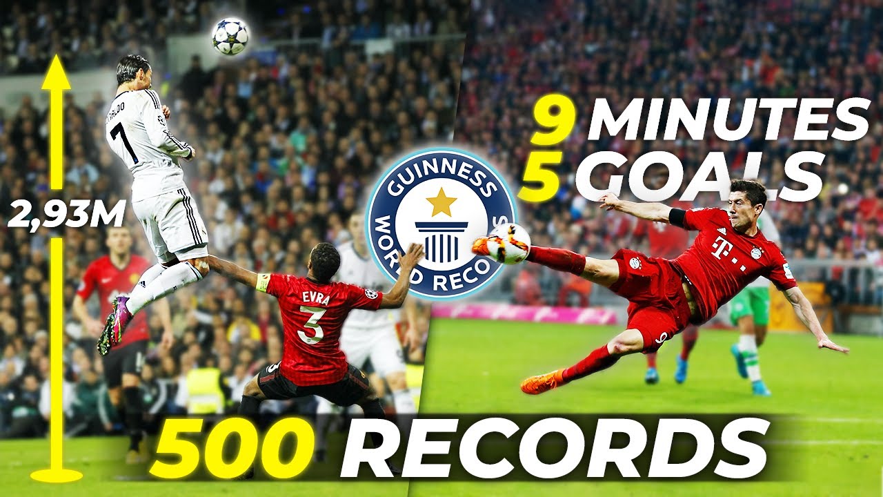 500 UNBREAKABLE World Records in Football