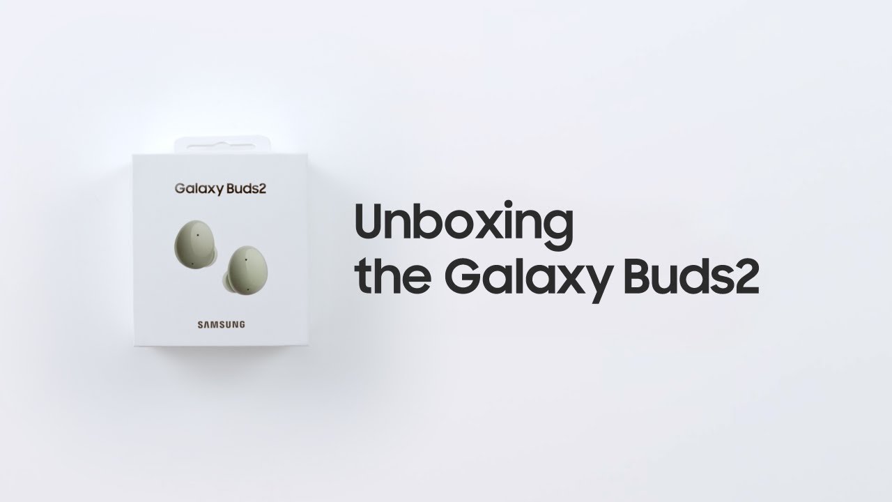 Galaxy Buds2: Official Unboxing | Samsung
