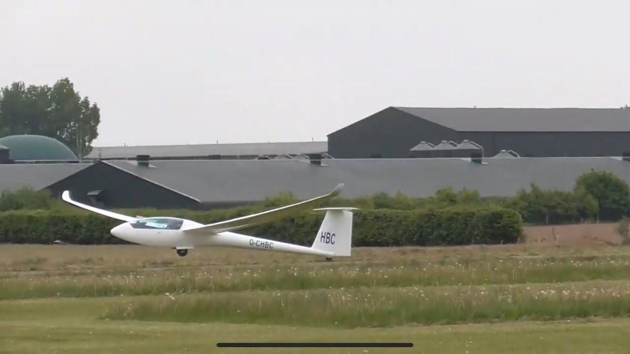 G-CHBC ❌ ROLLADEN-SCHNEIDER LS-6C ✈️🎥👀  @redfox111 SHOBDON AIRFIELD RV FLY-IN ‼️ 17TH MAY 2025 🟠🎦👈