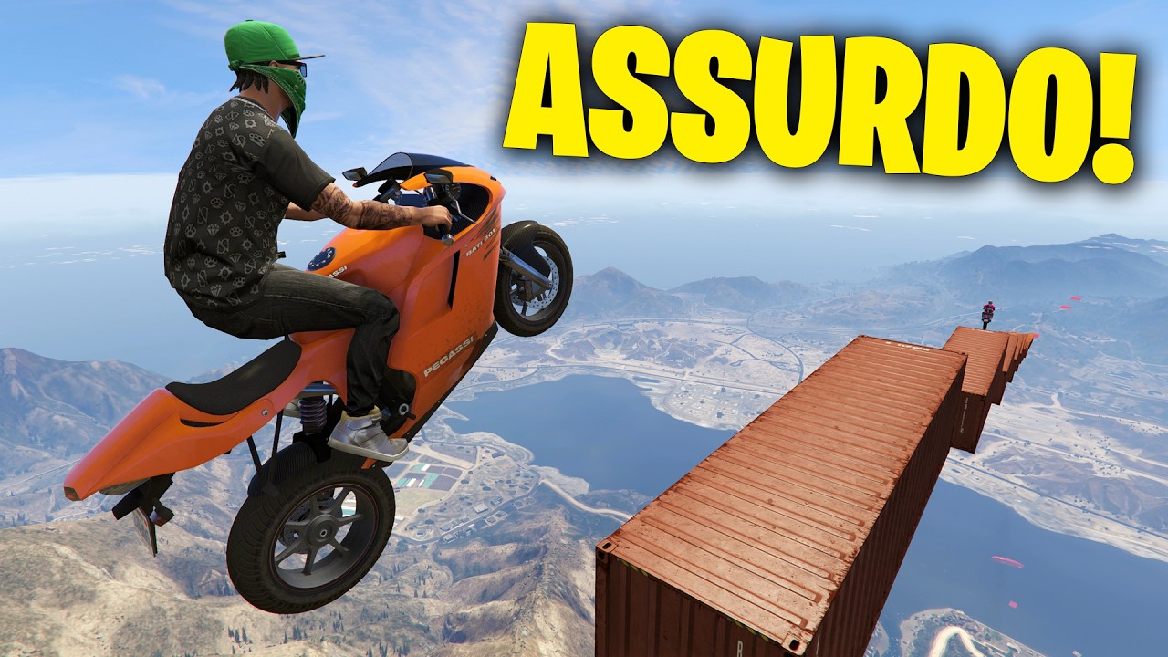 SCALE INFINITE NEL CIELO! - GTA 5 ONLINE