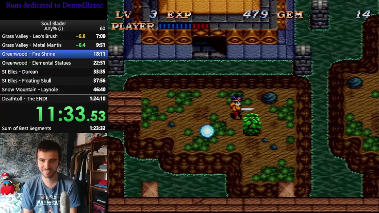 Soul Blader (J) Any% Speedrun - 