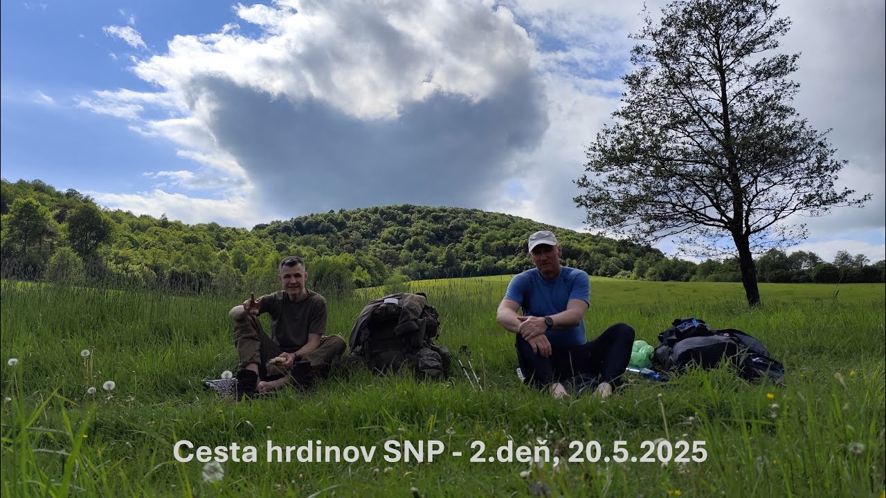 Cesta hrdinov SNP,  20 5 2025 (utorok) 2.deň