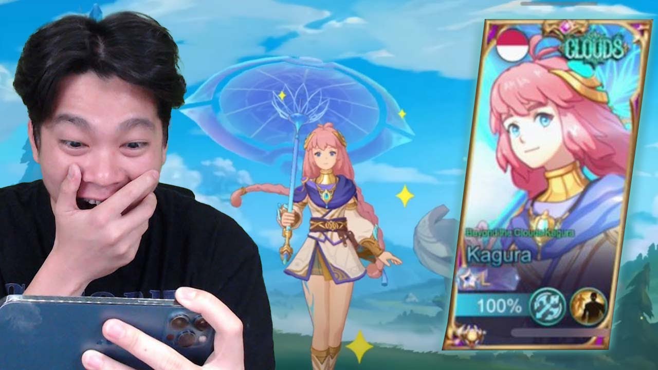 Review Skin Kagura Clouds Kualitas 5 Juta, Sumpah Skin Kagura Terbagus No Debat! - Mobile Legends