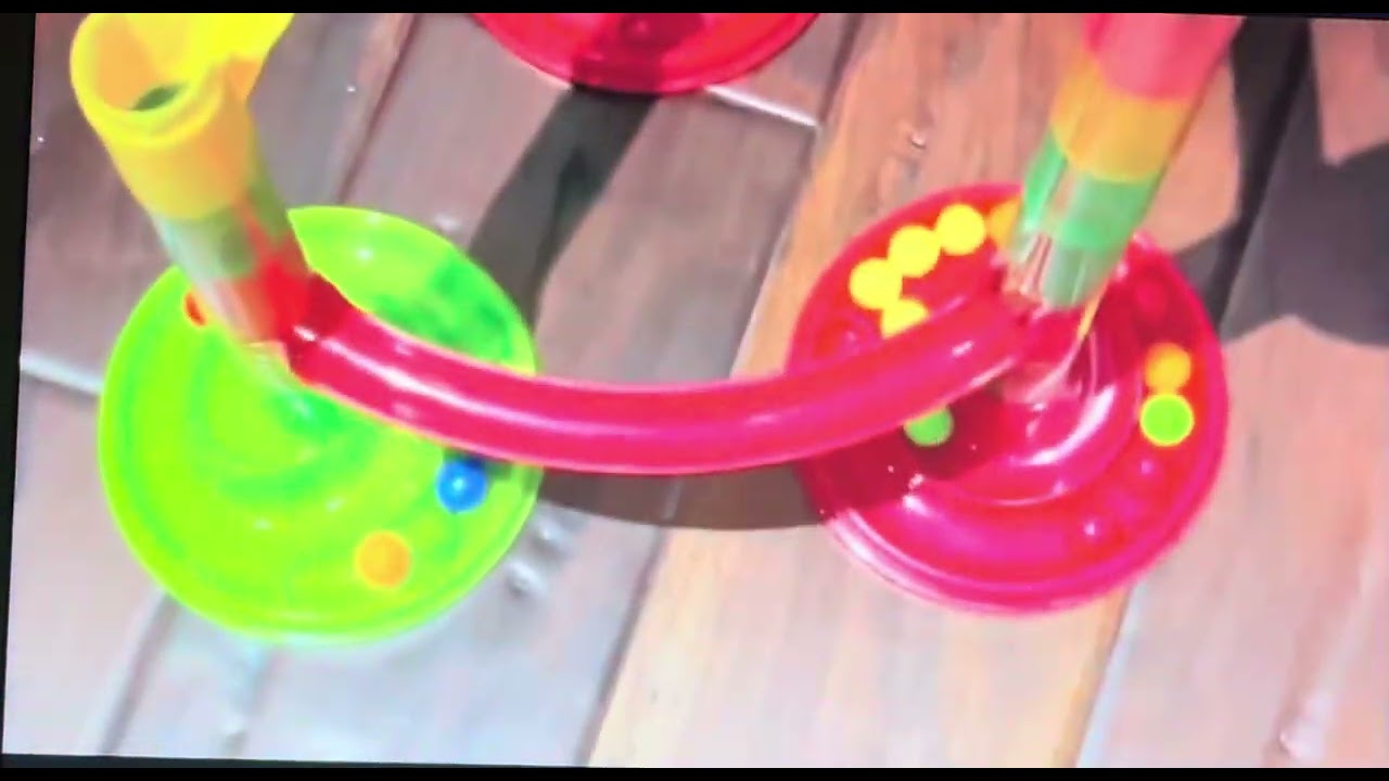 Rainbow Marble Run!🌈