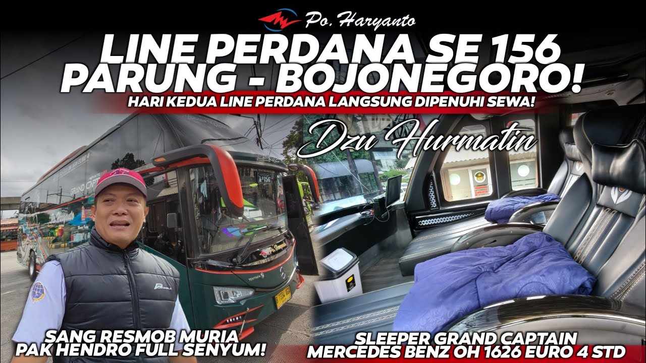 LANGSUNG RAME SEWA!!🤩🔥PERDANA HARYANTO SLEEPER GRAND CAPTAIN PARUNG - BOJONEGORO🏁