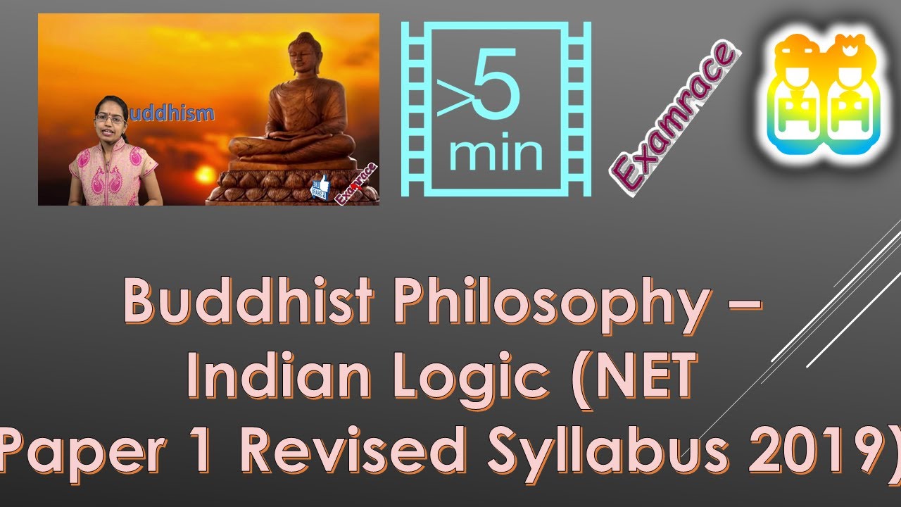 Buddhist Philosophy - Indian Logic (NET Paper 1 Revised Syllabus 2019)