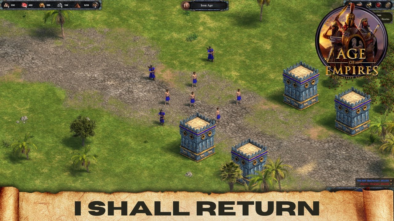 Age Of Empires Definitive Edition - I SHALL RETURN (Hardest)