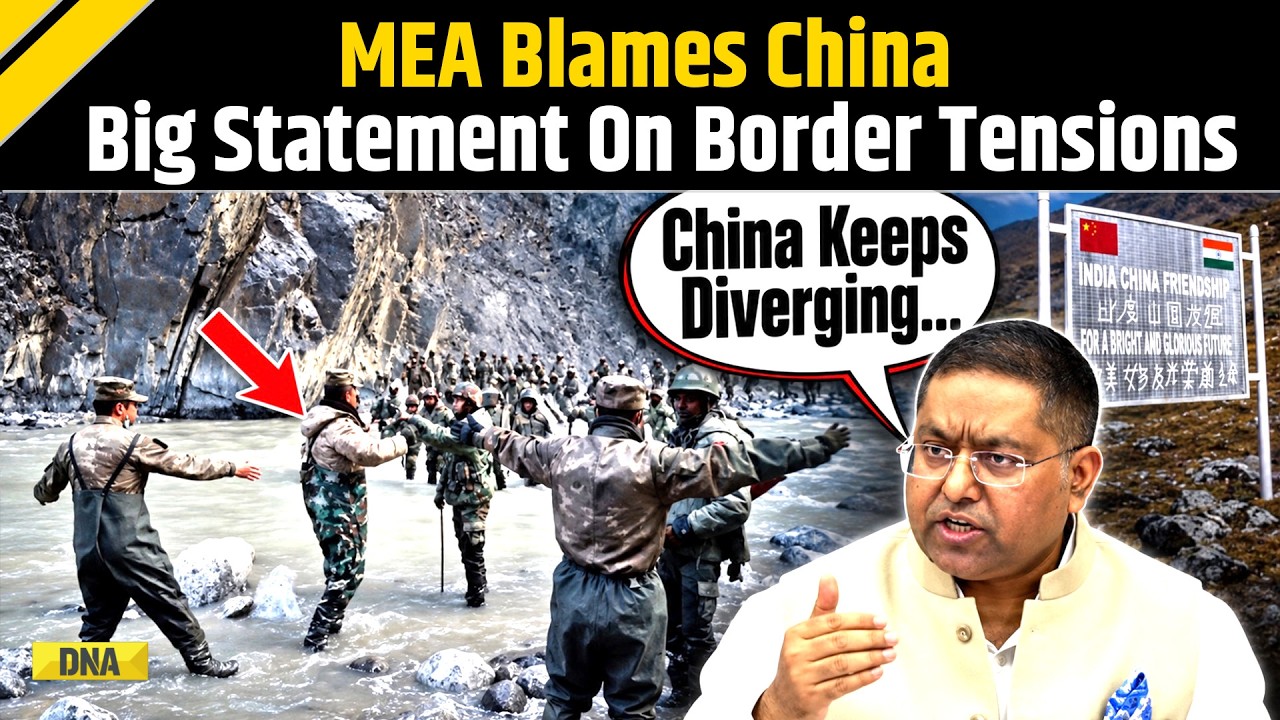 India-China Border Dispute: 'China Keeps Diverging From...' MEA's Big Statement On Arunachal Border