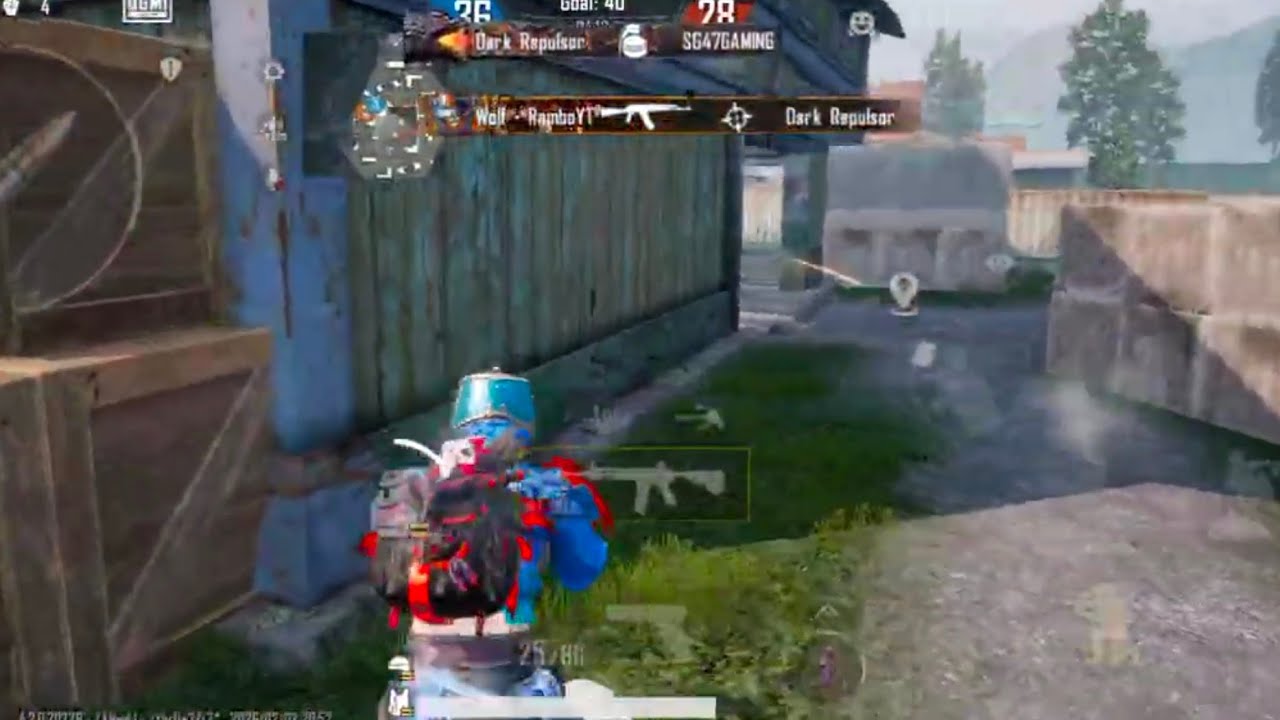 PRO TEAM M416 PLAYER VS UMP45 CLUTCH TDM ❄️ HDR EXTREME GAMEPLAY 