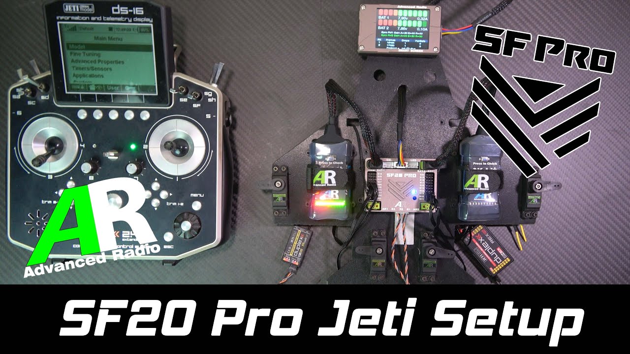 SF20 Pro Jeti Setup