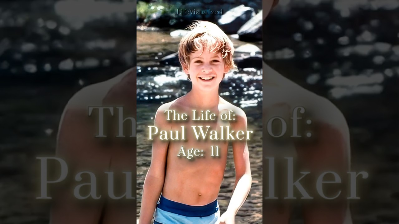 The Life of Paul Walker 🏎️