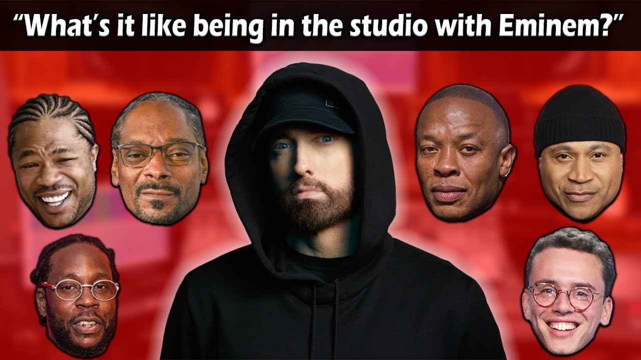 Рэперы рассказывают о создании музыки с Эминемом! (Dr. Dre, Snoop Dogg, Logic, LL Cool J, Xzibit ...