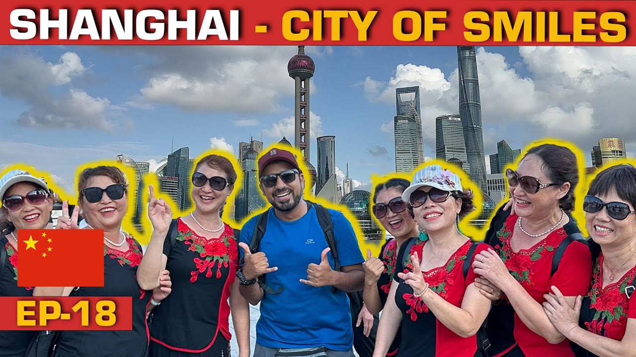 1st impression of SHANGHAI  🇨🇳 and its PEOPLE [EP-18] Chine Series