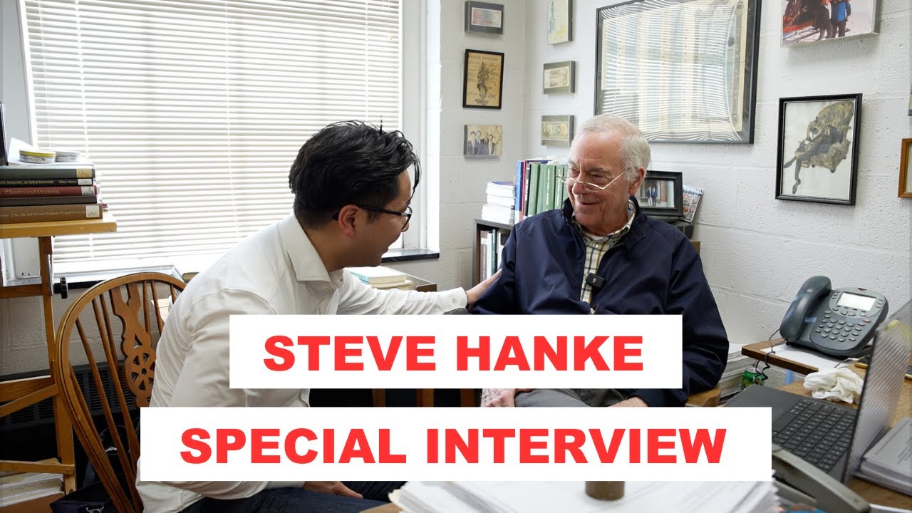 Famed Economist Steve Hanke Reveals How He 'Killed' Hyperinflation, Life Lessons