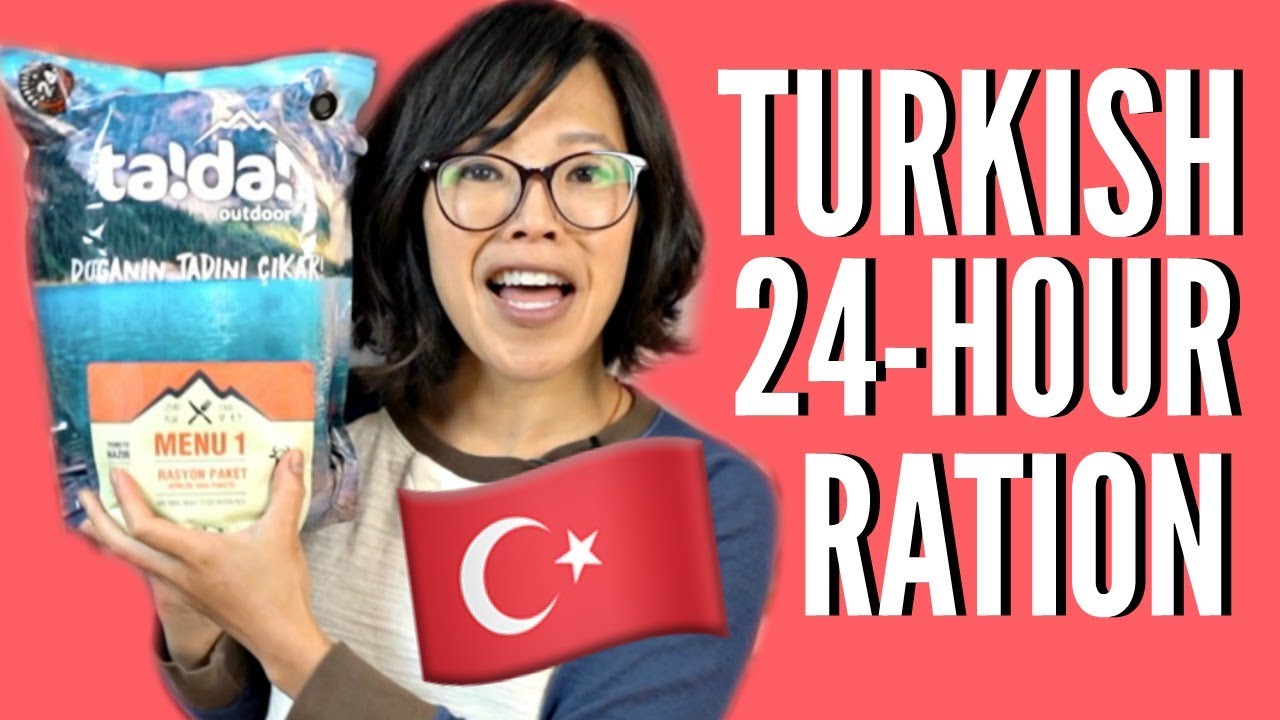 🇹🇷TURKISH 24-Hour MRE Ration Taste Test