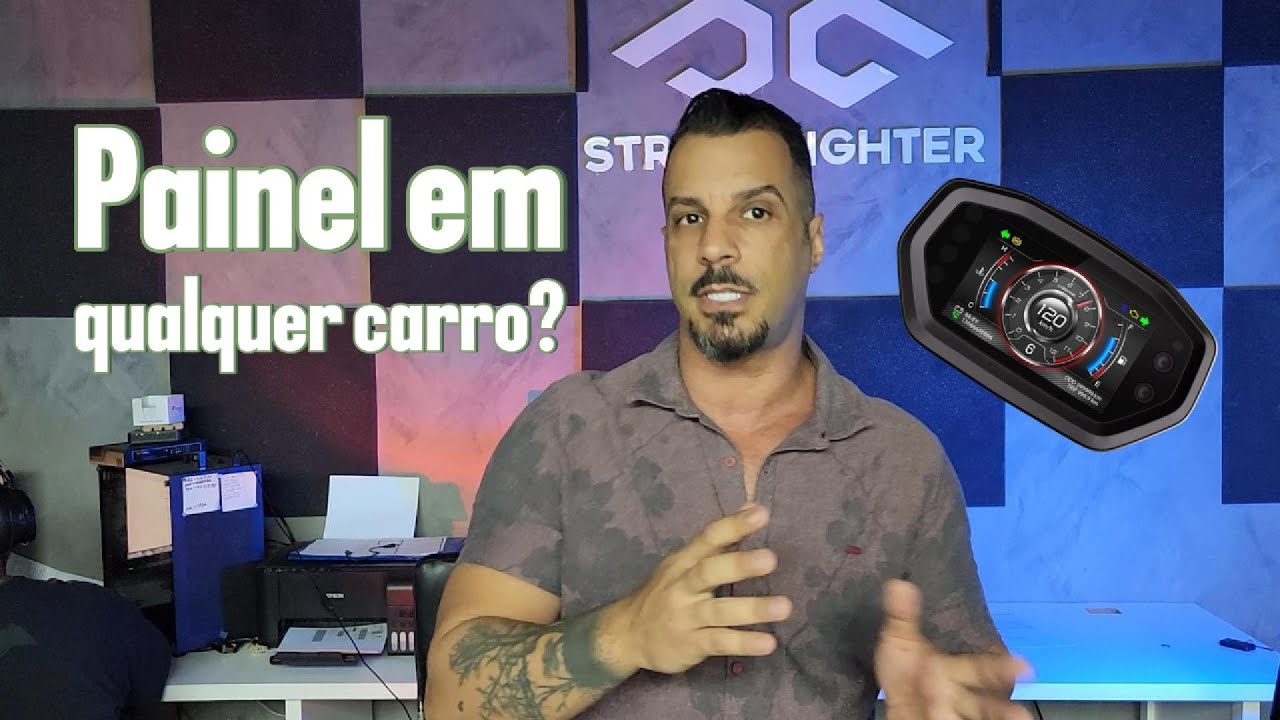Painel digital em qualquer carro f&aacute;cil - StreetFighter