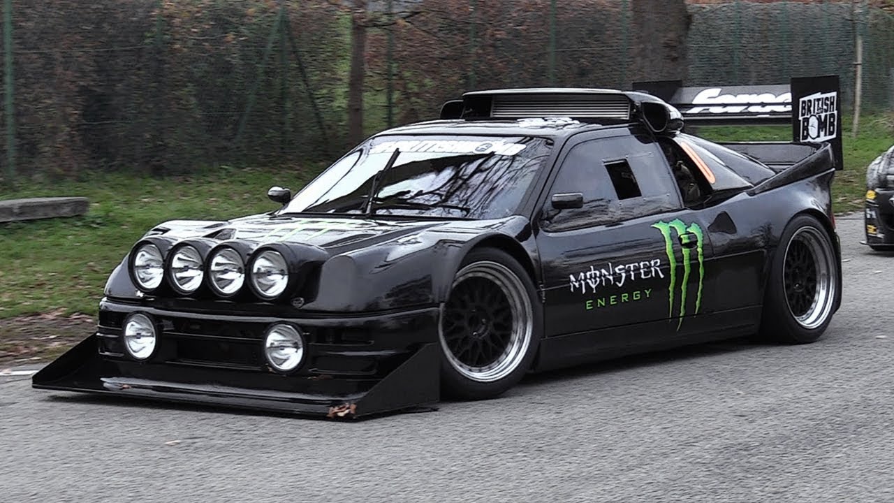 900+HP Ford RS200 Pikes Peak - Liam Doran' Hillclimb Monster at Monza Rally Show 2017!