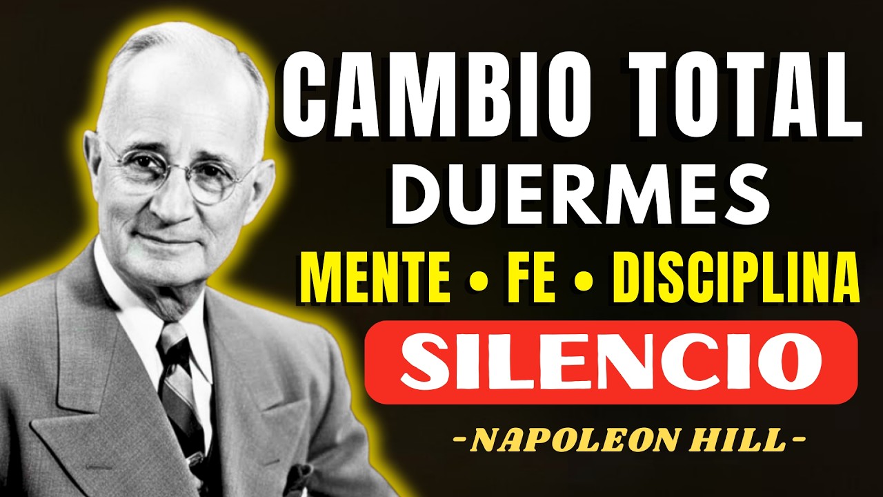DURMA OUVINDO ISSO E NÃO CONTE A NINGUÉM O QUE VAI ACONTECER COM VOCÊ | Napoleon Hill