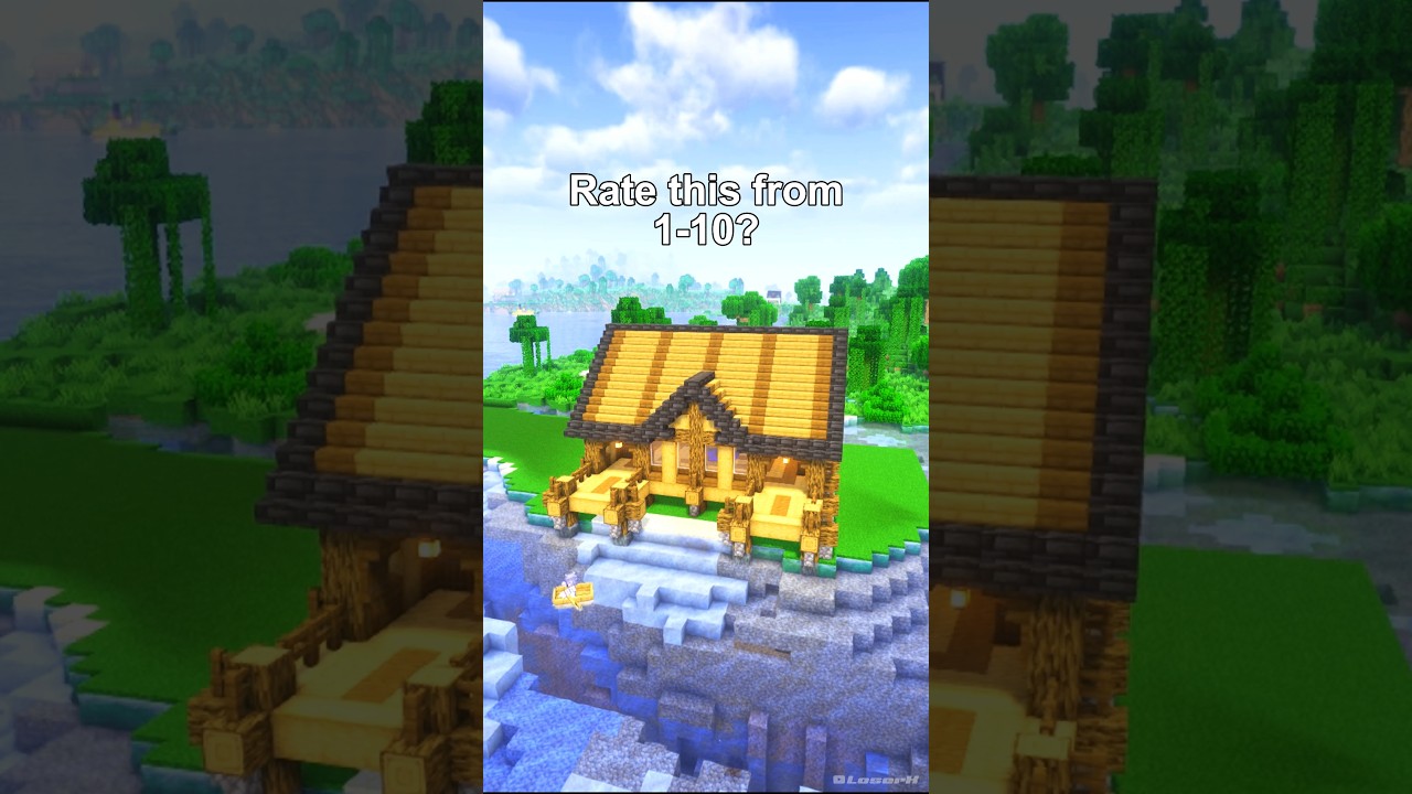 Minecraft: Survival House 🏡 Tutorial Time lapse build 