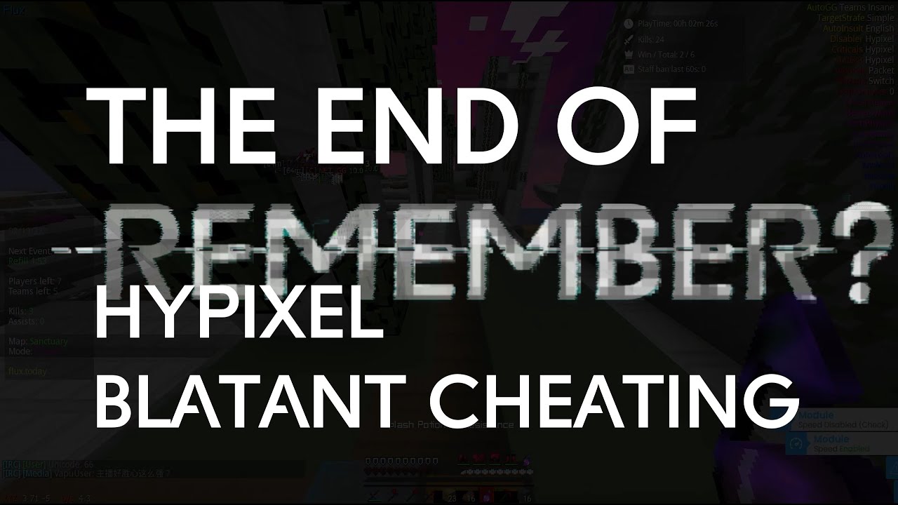 THE END OF HYPIXEL BLATANT CHEATING | FULL PREDICTION