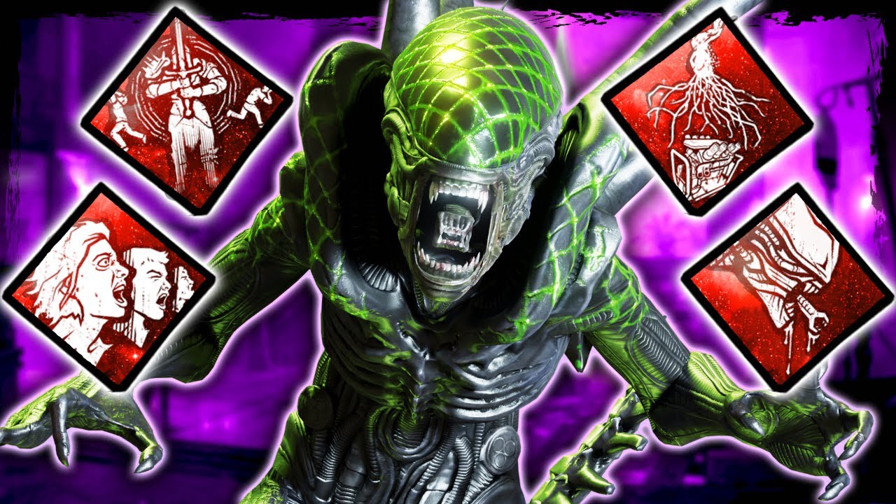 INFINITE SCREAMS XENOMORPH BUILD! - Dead by Daylight | 30 Days of Xenomorph - Days 8 & 9