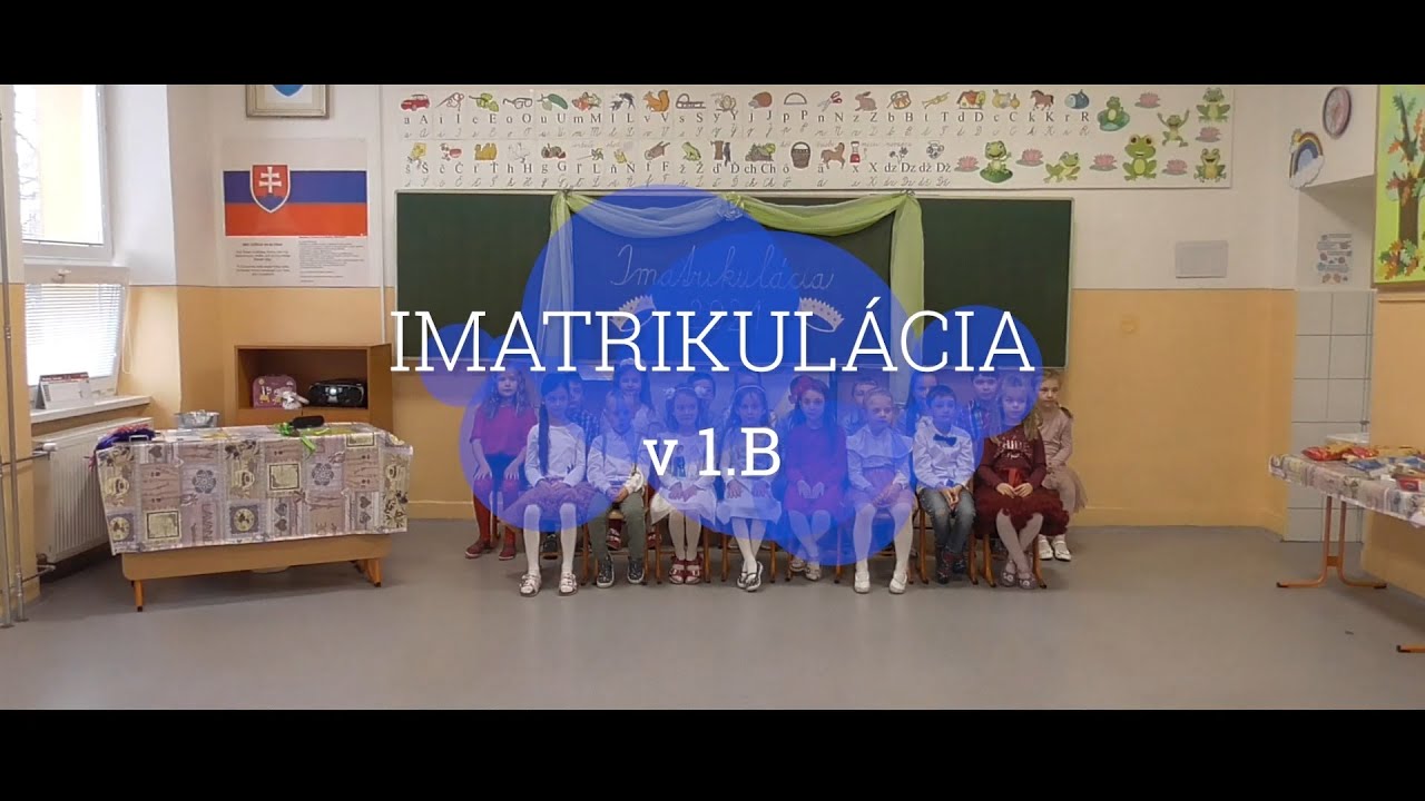 Imatrikulácia 1.B - Základná škola, Pugačevova 1381/7, Humenné