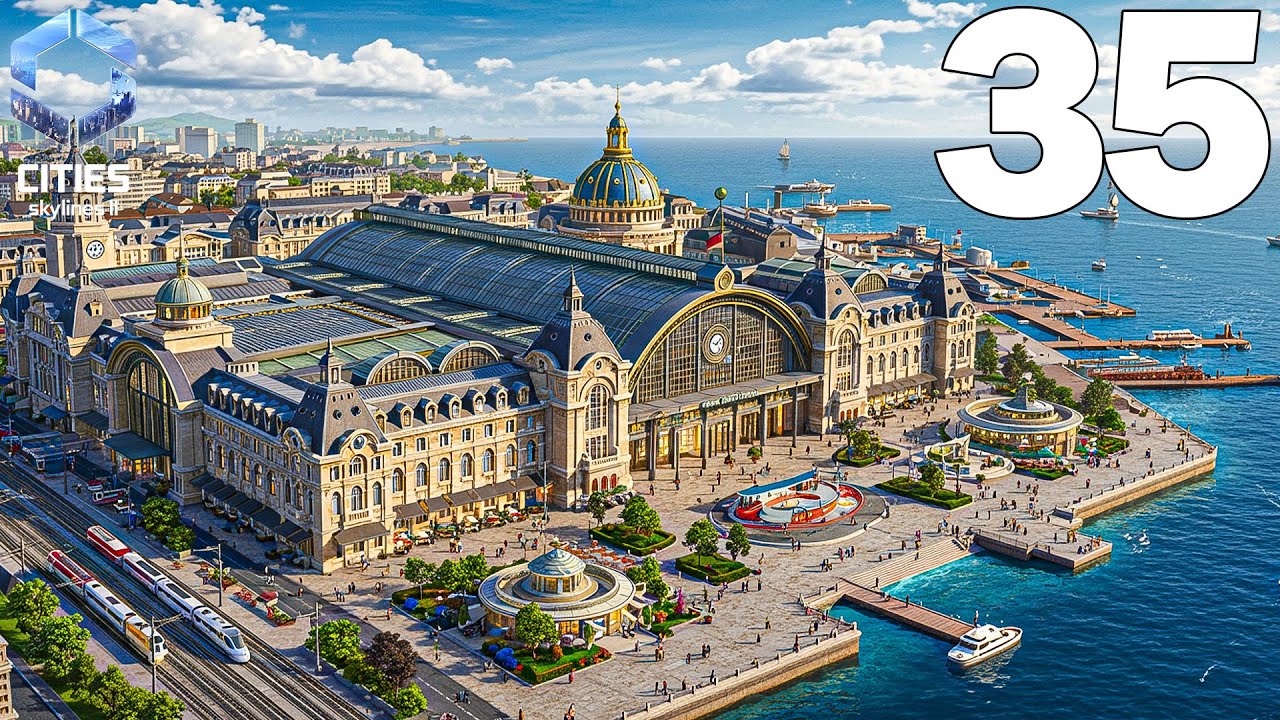 I Built a French Train Station - Cities Skylines 2 - Part 35