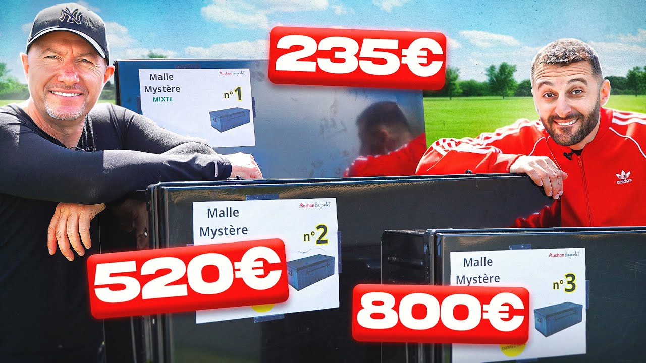 On a acheté des caisses mystères !