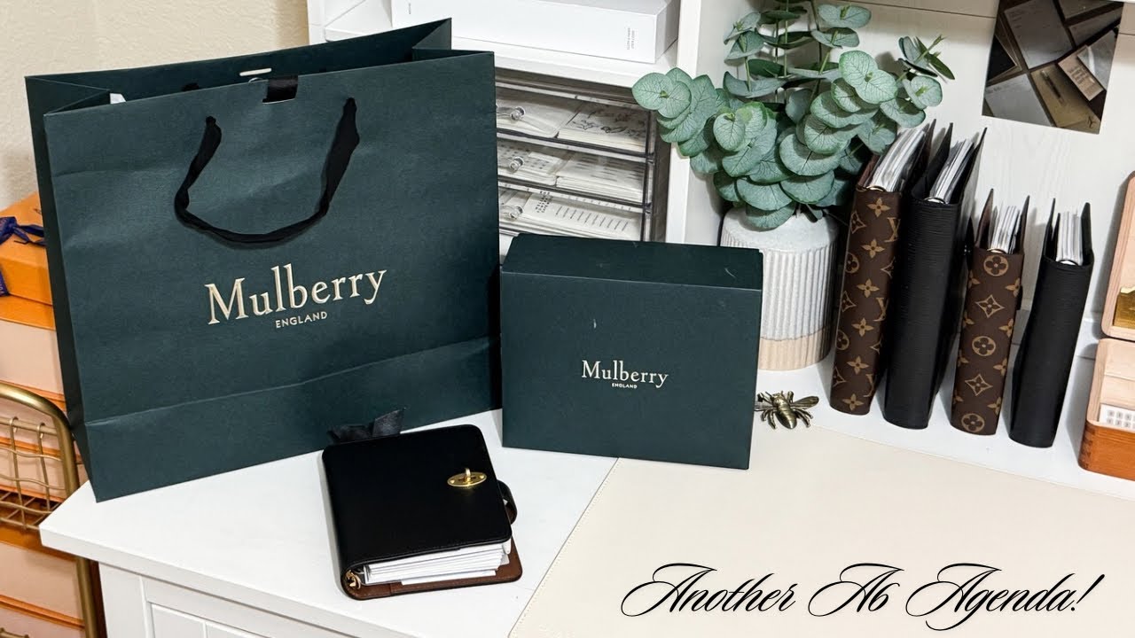 Another A6 Agenda! | New Mulberry Unboxing