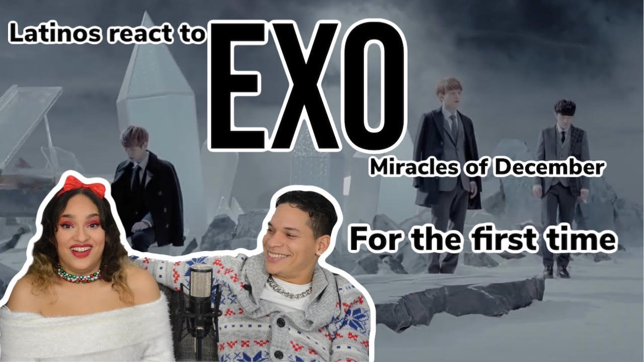 Latinos react to EXO - MIRACLES IN DECEMBER for the first time 😍🎄💔|REACTION VIDEO!!! FEATURE FRIDAY✌