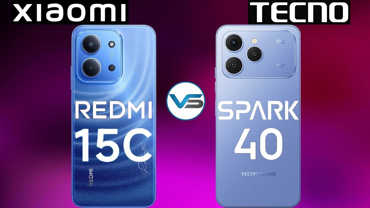Tecno Spark 40 VS Redmi 15C | Redmi 15C VS Tecno Spark 40 | Tecno Spark 40 Series