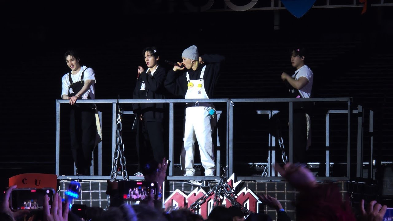 250528 Stray Kids - SUPER BOARD + I Like It + My Pace + BLIND SPOT | dominATE Tour in SF [4K Fancam]