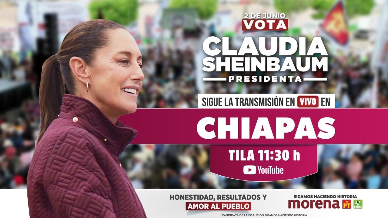 Mitin en Tila, Chiapas
