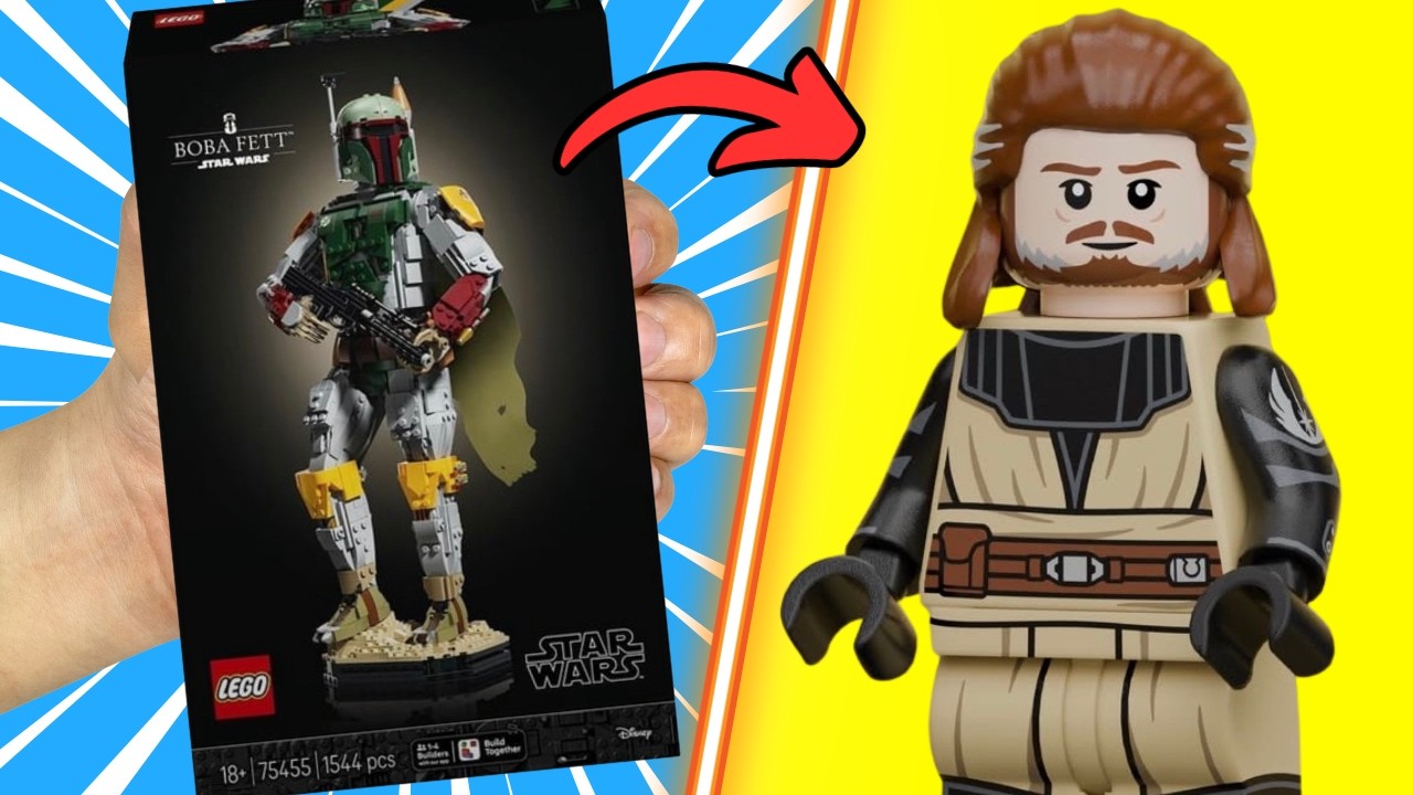 Утечка нового набора LEGO Boba Fett и кастомные минифигурки!