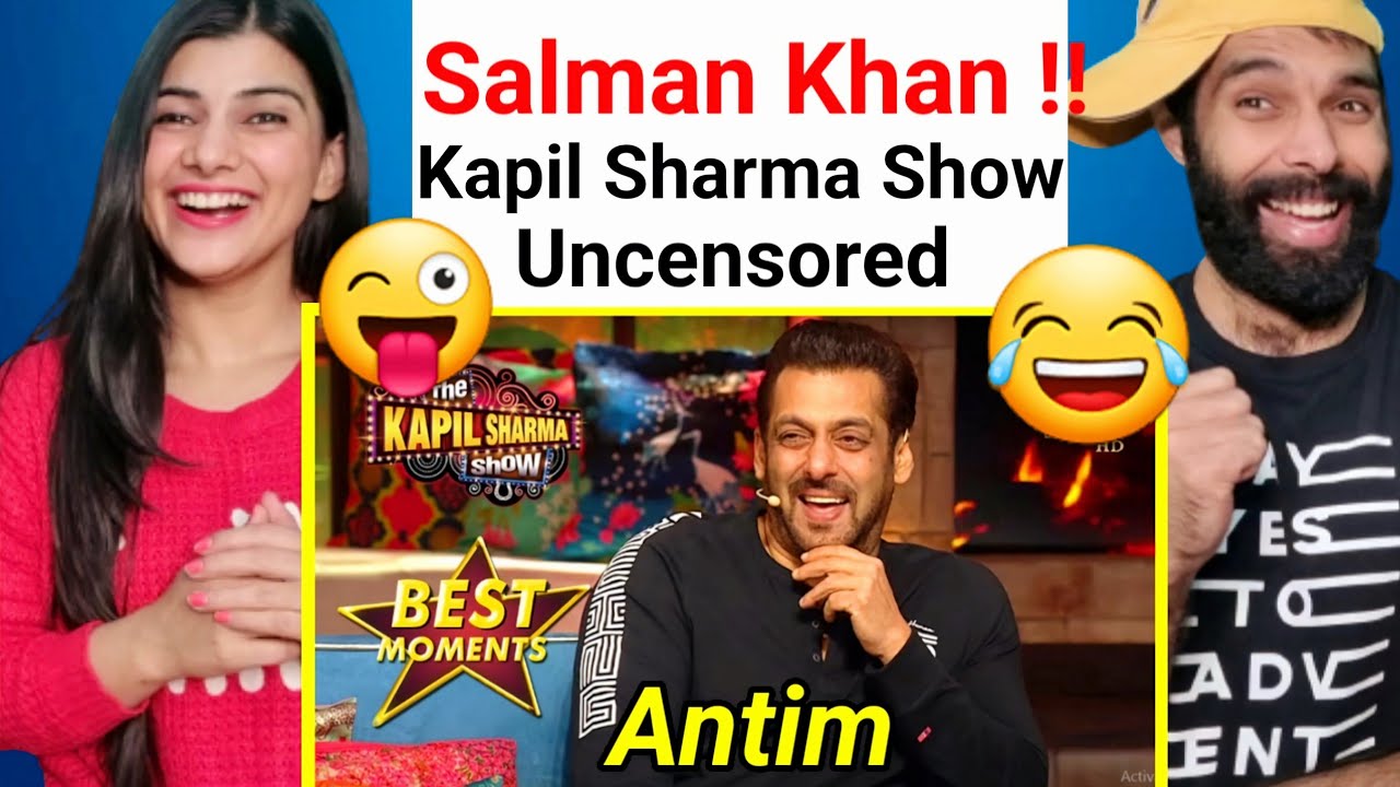 The Kapil Sharma Show - Salman Khan Antim Ayush Limitless Fun With Salman Bhai Uncensored Reaction