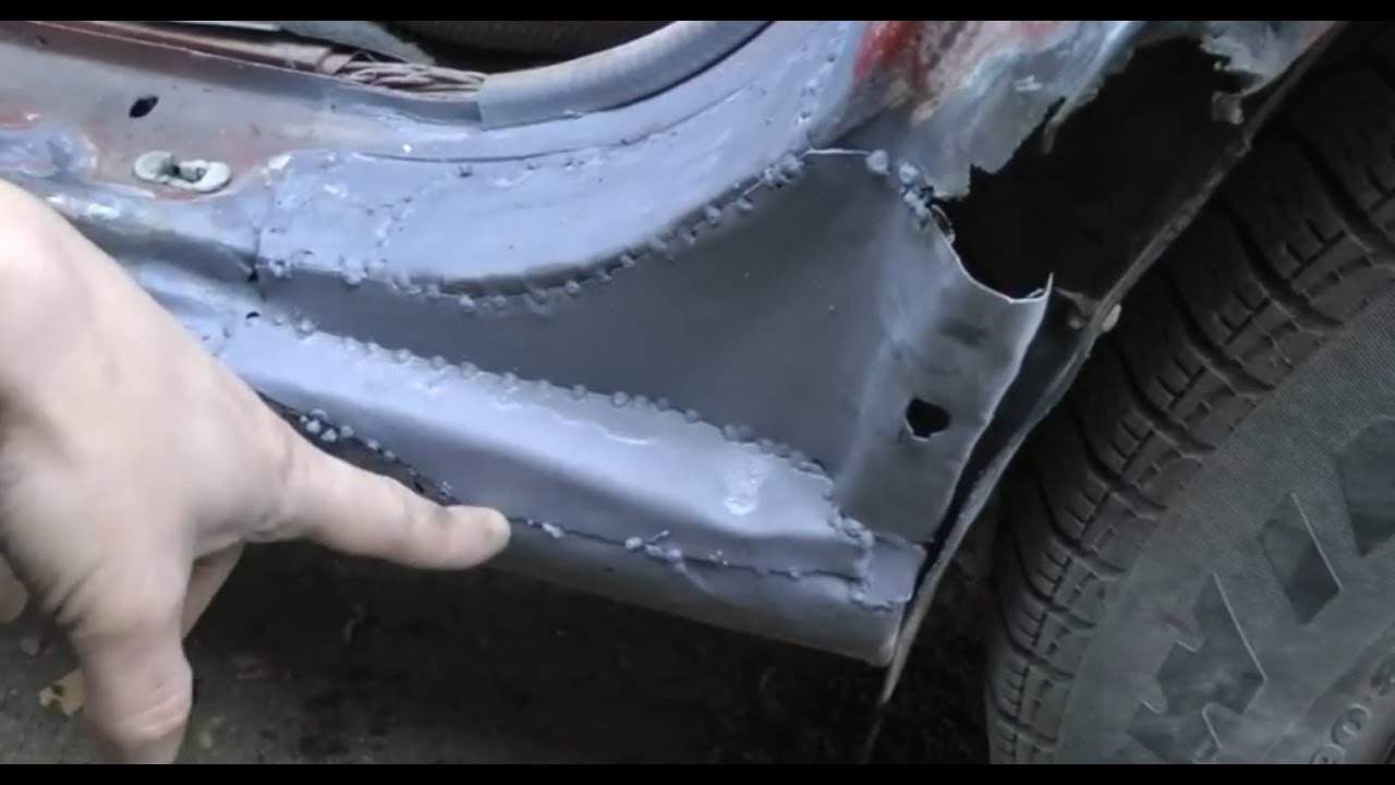 КАК восстановить гнилую арку на авто?