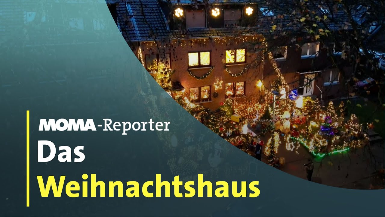 MOMA-Reporter: Das Weihnachtshaus | ARD Morgenmagazin