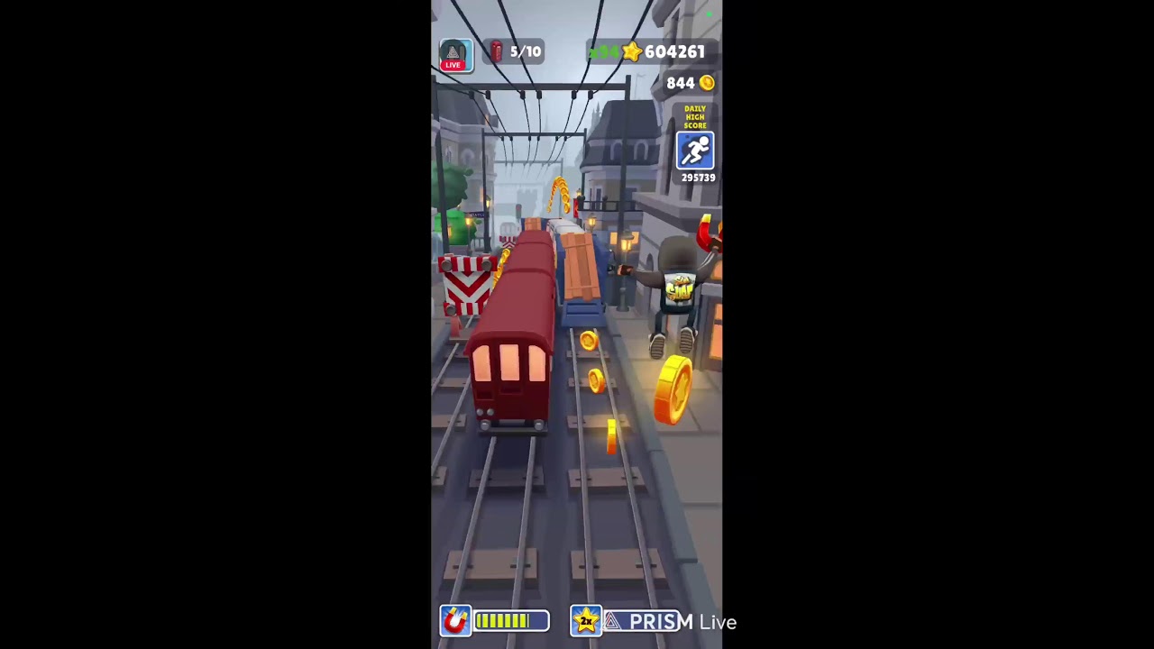Subway Surfer Road To Indian Top No 1 #subwaysurfers#subwaysuferlive #squidgame#live#shortlive