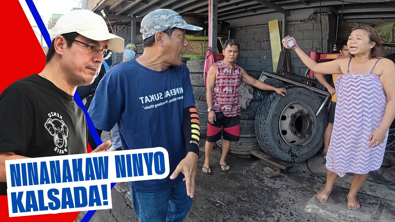 WAG KA BASTOS SUMAGOT HA! NINANAKAW NINYO KALSADA!