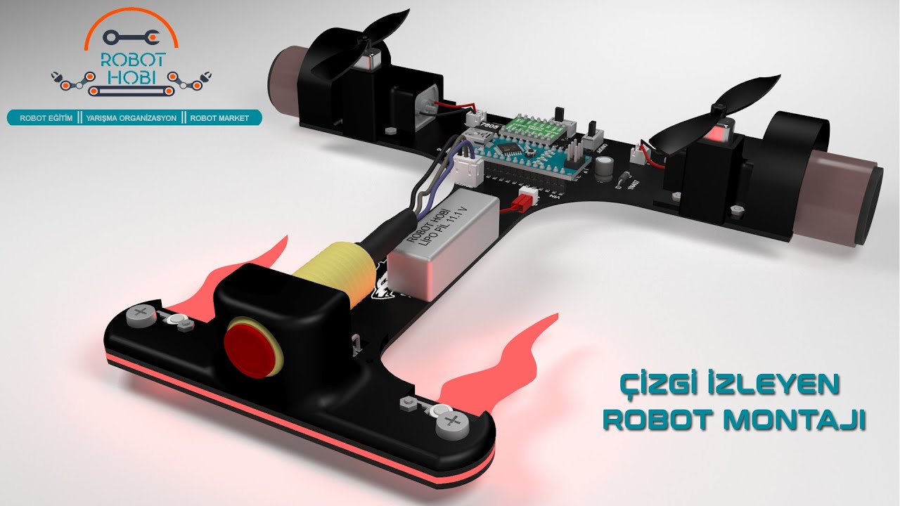 Çizgi izleyen robot yapımı