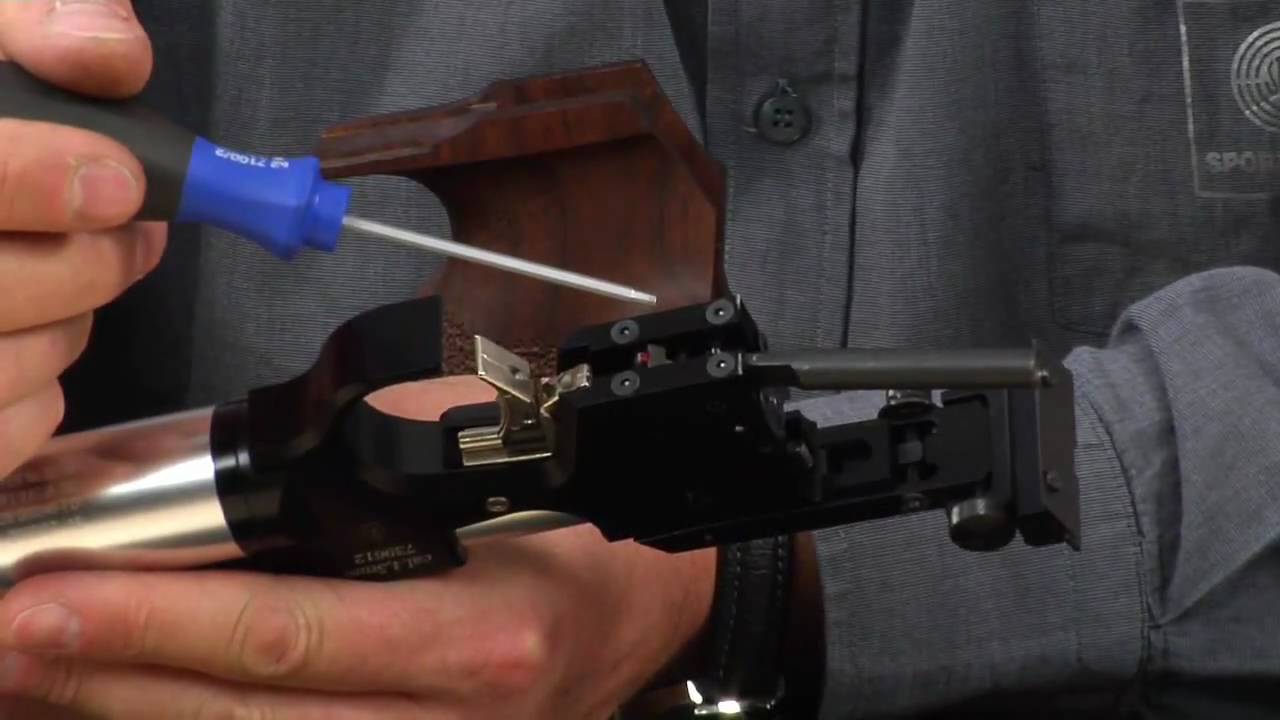 STEYR LP 10 Adjusting the grip