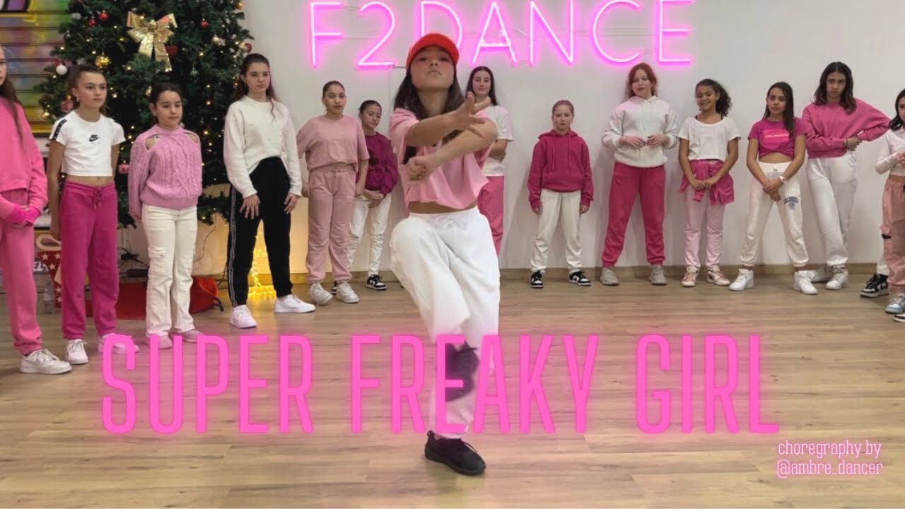SUPER FREAKY GIRL @nickiminaj - Choreo : @ambre_dancer - Street Dance - KIDS #dance  #nickiminaj