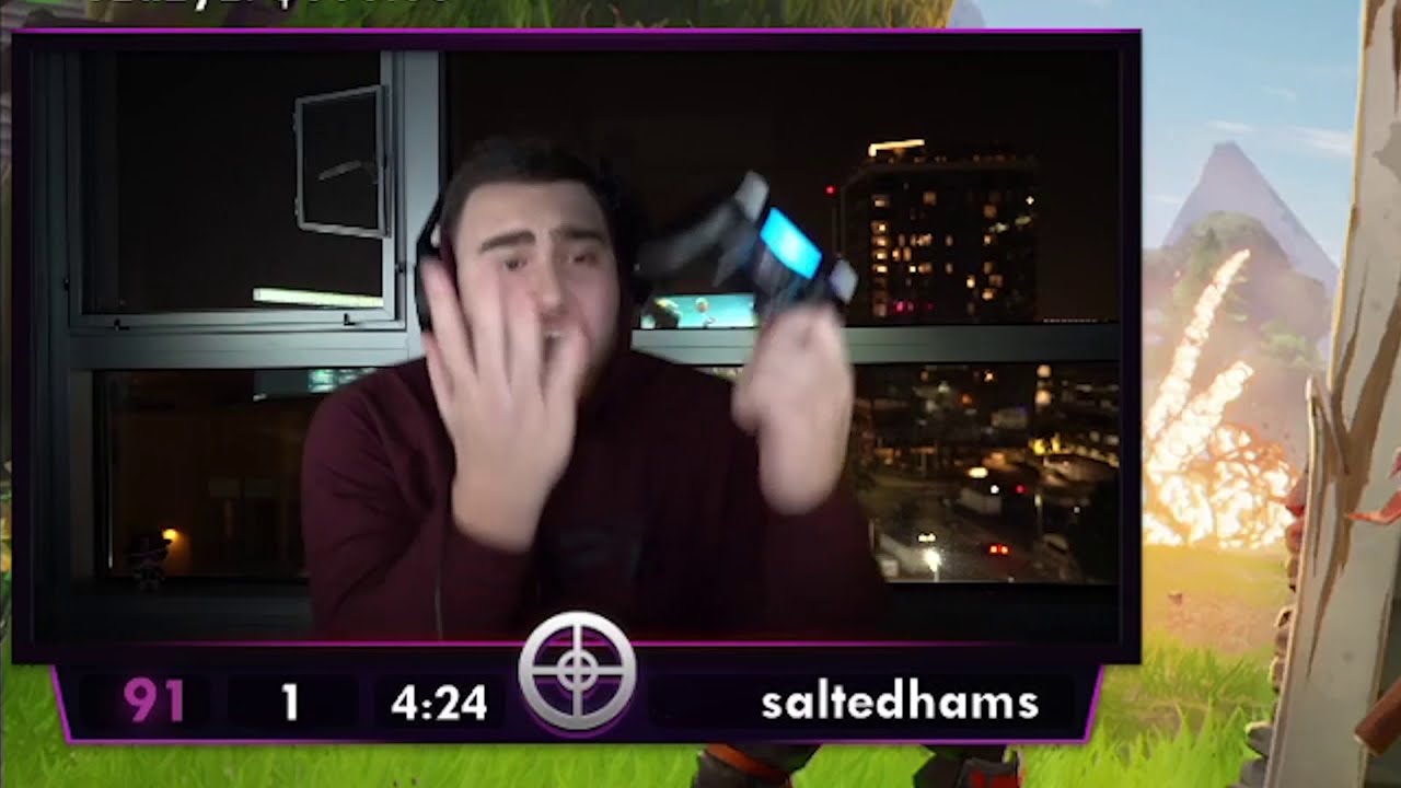 LosPollosTV Has Never Raged This Much On Fortnite